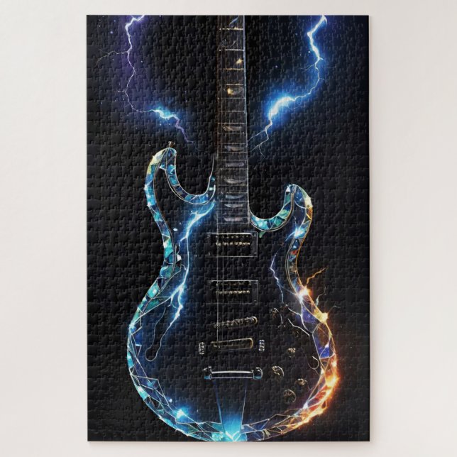 Diamant Cut Electric Gitarre (Vertikal)