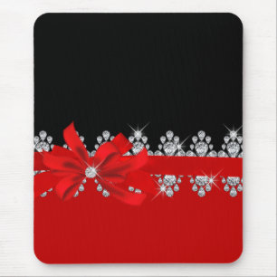 Diamant Delilah (rot) Mousepad