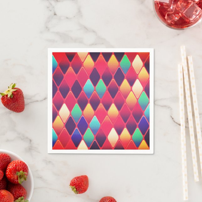 Diamant Design Serviette (Beispiel)