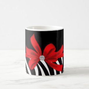 Diamant-Diva (rot) Kaffeetasse