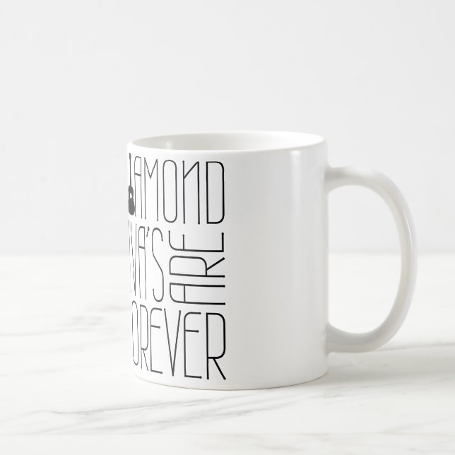 Diamant-Divas sind Forever! Kaffeetasse (Rechts)