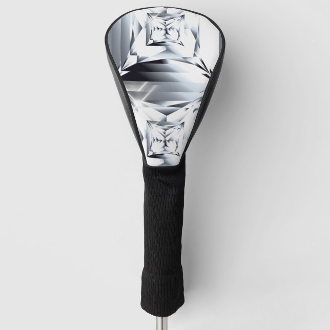 Diamant Edelstein Diamante diva Glamour Golf Headcover (Vorderseite)