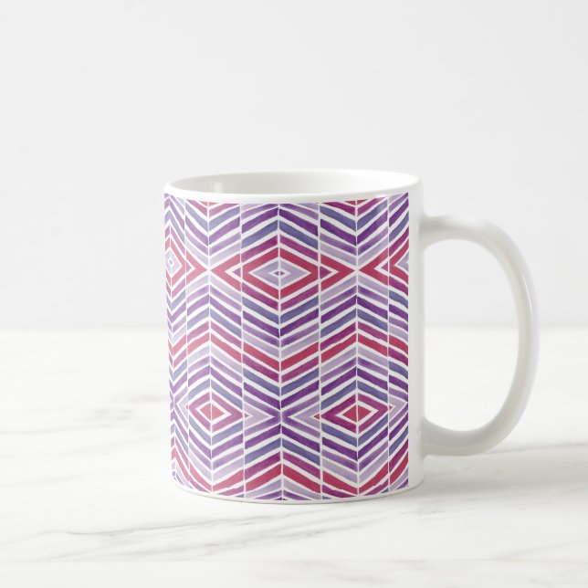 Diamant-Edelstein-Töne Kaffeetasse (Rechts)