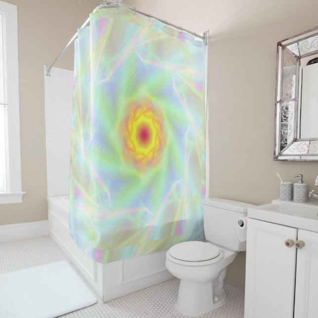 Diamant Fire vogel 7 Duschvorhang (Beispiel)