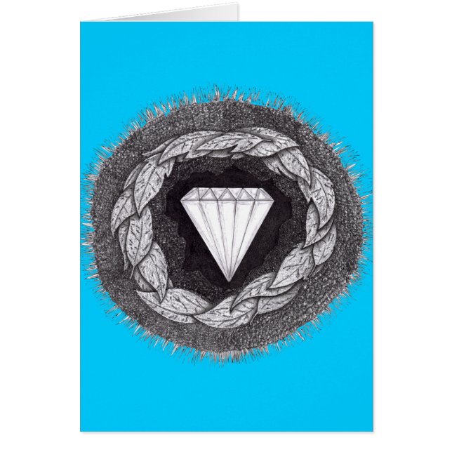 Diamant formé sous la grande pression (Devant)