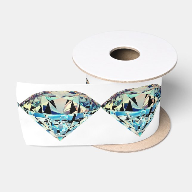 Diamant-Funkelschmuck elegant Satinband (Spule)