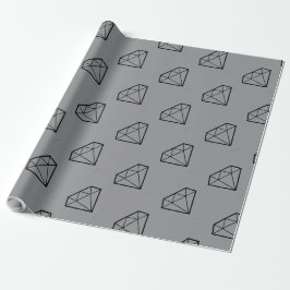 Diamant für immer geschenkpapier
