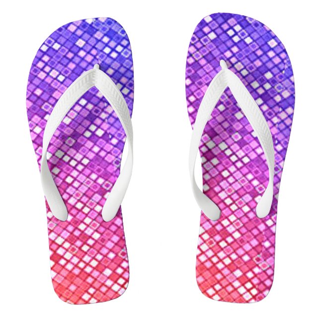 Diamant Glanz Ombre   Flip Flops (Fußbett)