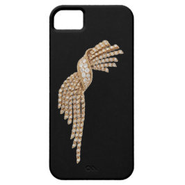 Diamant-Goldquaste iPhone 5 Fall Case-Mate iPhone Hülle