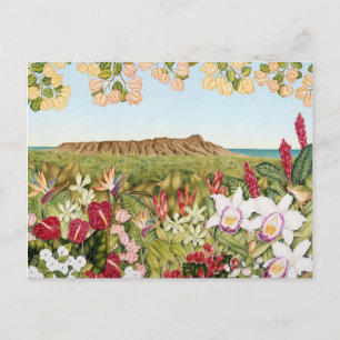 Diamant Head Postkarte