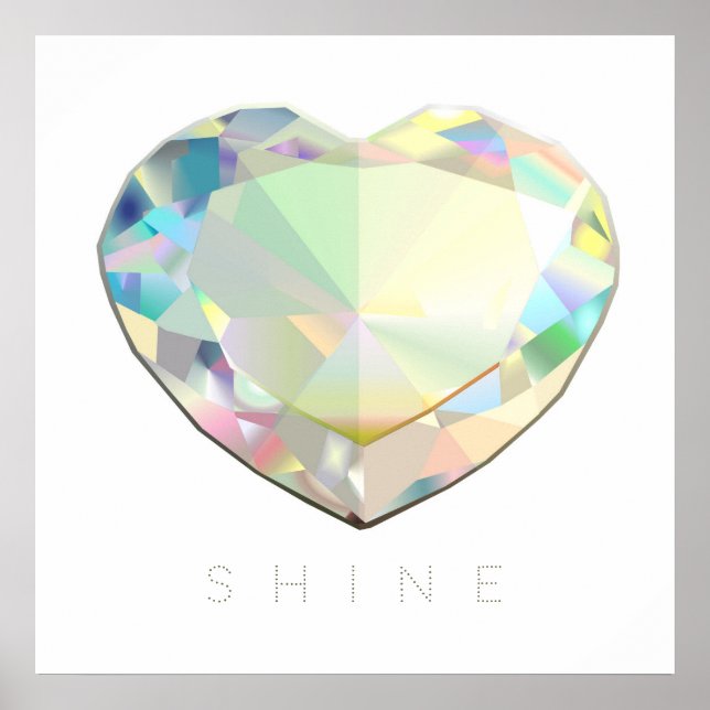 Diamant Heart Inspiration Poster (Vorne)