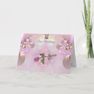 Diamant-Hochzeits-Einladungs-Karte Einladung