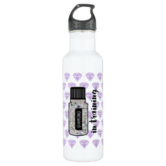 Diamant in der Trainings-Wasser-Flasche Trinkflasche