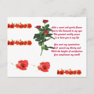 Diamant in meinen Augen Postkarte