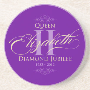 Diamant-Jubiläum-Andenken-Untersetzer Untersetzer
