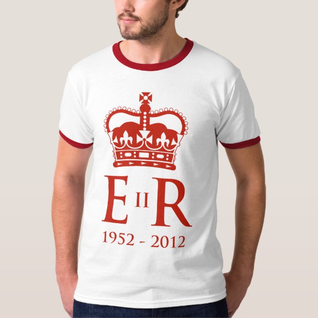 Diamant-Jubiläum-GedenkT - Shirt (Vorderseite)