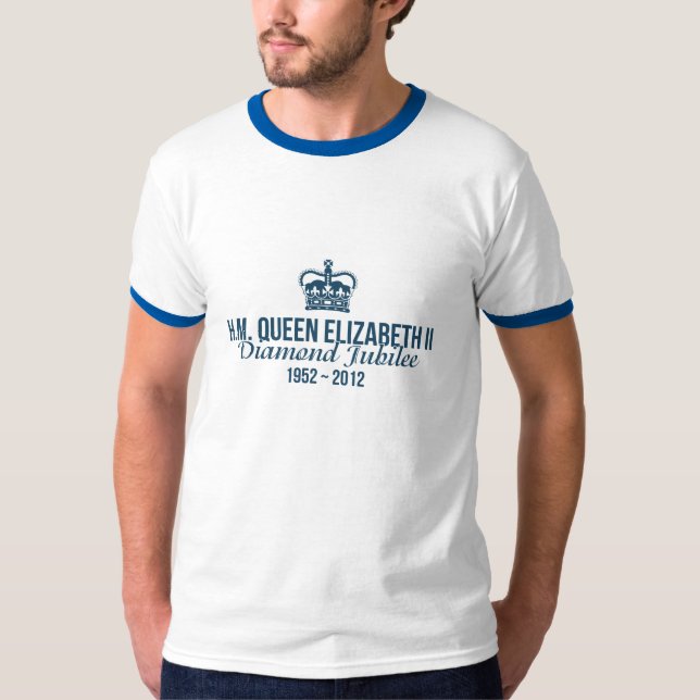 Diamant-Jubiläum-GedenkT - Shirt (Vorderseite)