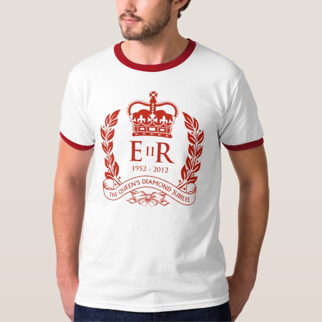 Diamant-Jubiläum-GedenkT - Shirt (Vorderseite)