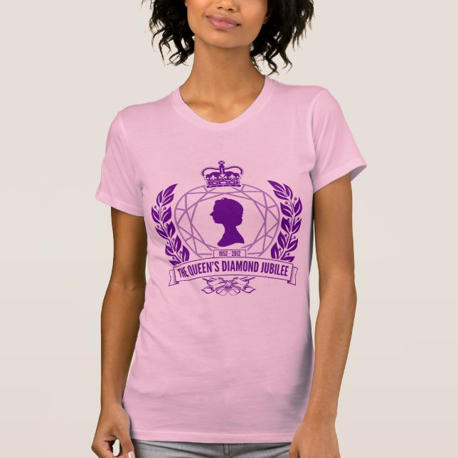 Diamant-Jubiläum-GedenkT - Shirt (Vorderseite)