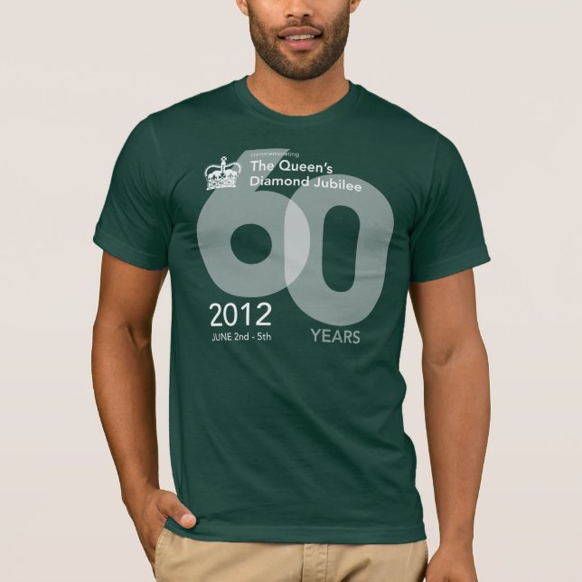 Diamant-Jubiläum-GedenkT - Shirt [Block] (Vorderseite)