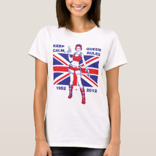 Diamant-Jubiläumder frauen der Königin-Elizabeth T-Shirt