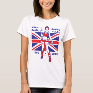 Diamant-Jubiläumder frauen der Königin-Elizabeth T-Shirt
