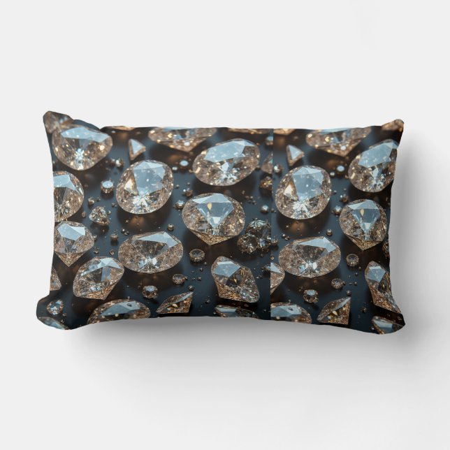 Diamant Kissen Kissen Kissen sieht echt Diamant Lu (Vorderseite)