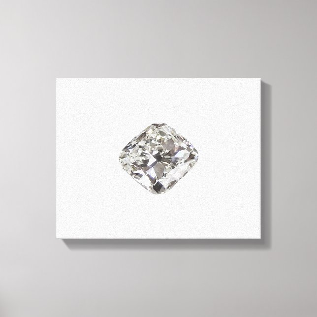 Diamant Leinwanddruck (Vorderseite)