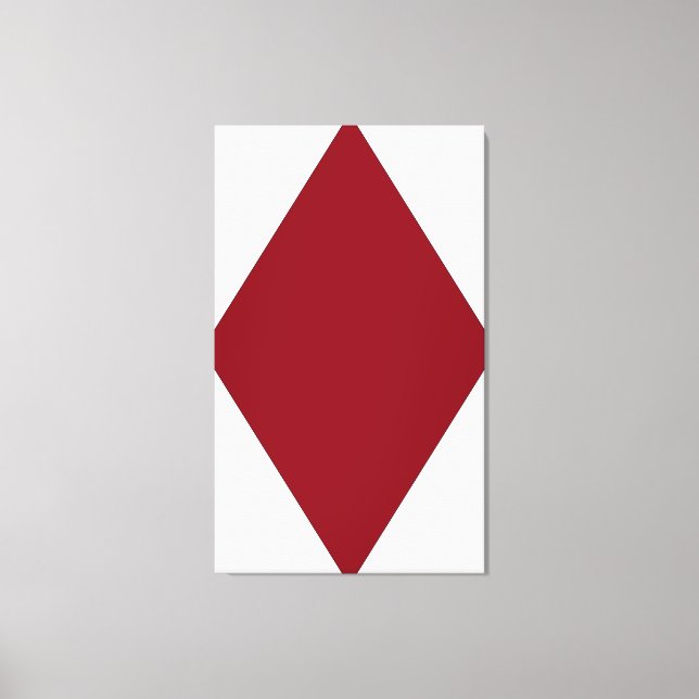 Diamant Leinwanddruck (Vorderseite)