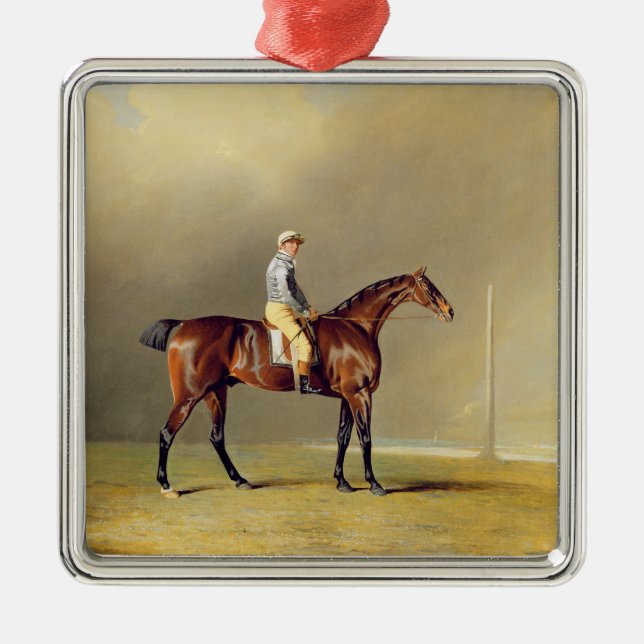 Diamant, mit Dennis Fitzpatrick oben, 1799 (Öl an Silbernes Ornament (Vorne)