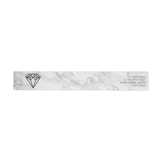 Diamant mit Marmor (Person)