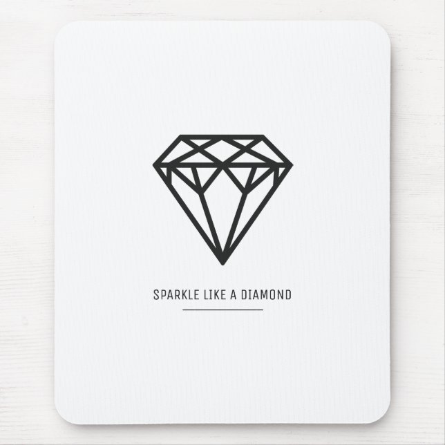 Diamant Mousepad (Vorne)