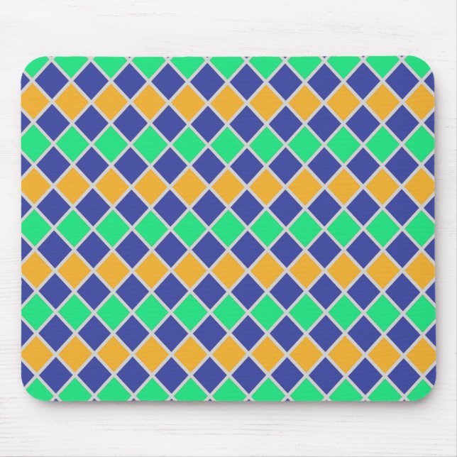 Diamant Muster #81 Mousepad (Vorne)