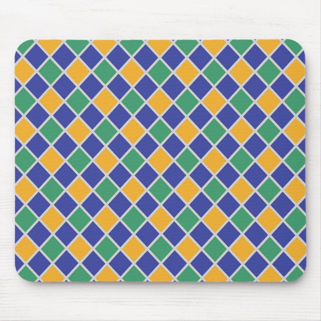 Diamant Muster #83 Mousepad (Vorne)