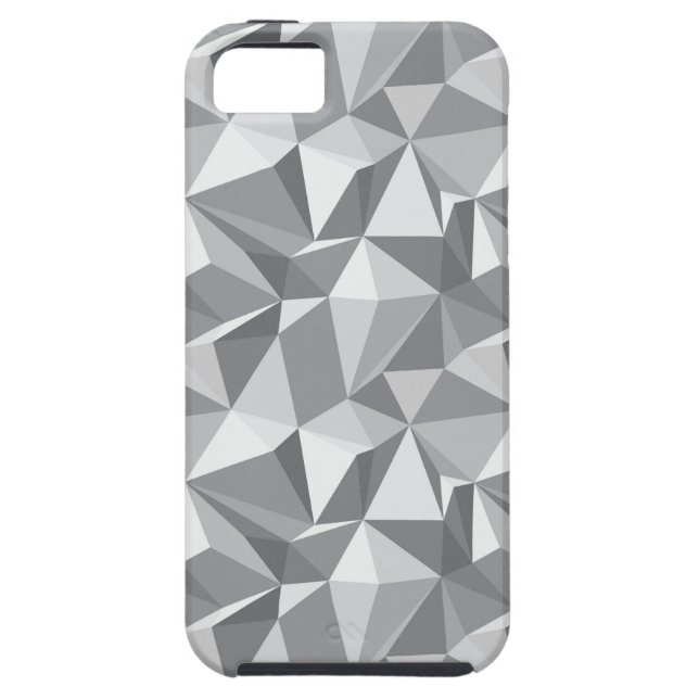 Diamant-Muster - abstraktes Polygon Case-Mate iPhone Hülle (Rückseite)