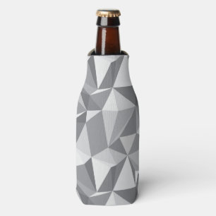 Diamant-Muster - abstraktes Polygon Flaschenkühler