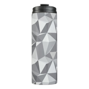 Diamant-Muster - abstraktes Polygon Thermosbecher