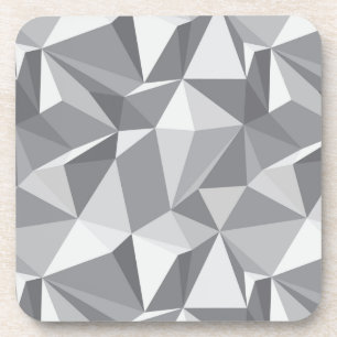 Diamant-Muster - abstraktes Polygon Untersetzer
