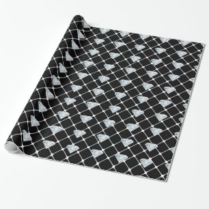 Diamant-Muster-Bling-Bling-Designer-Geschenk Geschenkpapier