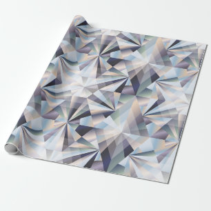 Diamant nahtloser Hintergrund, Vintage Abbildung Geschenkpapier