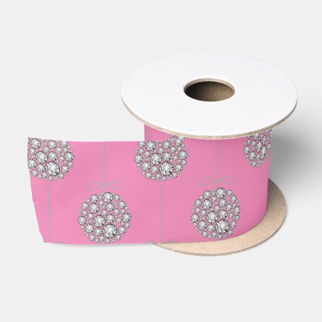 Diamant Ornaments Ribbon Satinband (Spule)