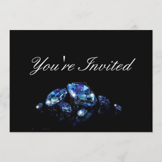 Diamant-Party Einladung