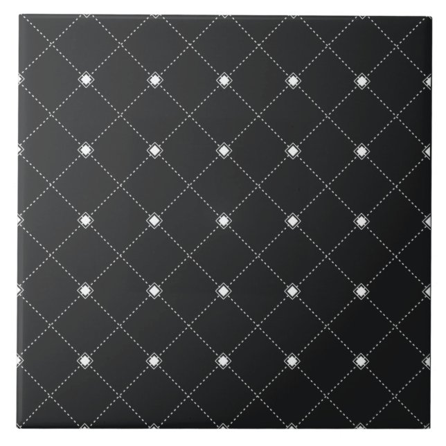 Diamant Pattern Fliese (Vorderseite)