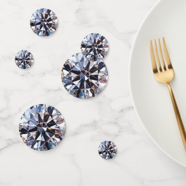Diamant Pattern Konfetti (Gruppe)