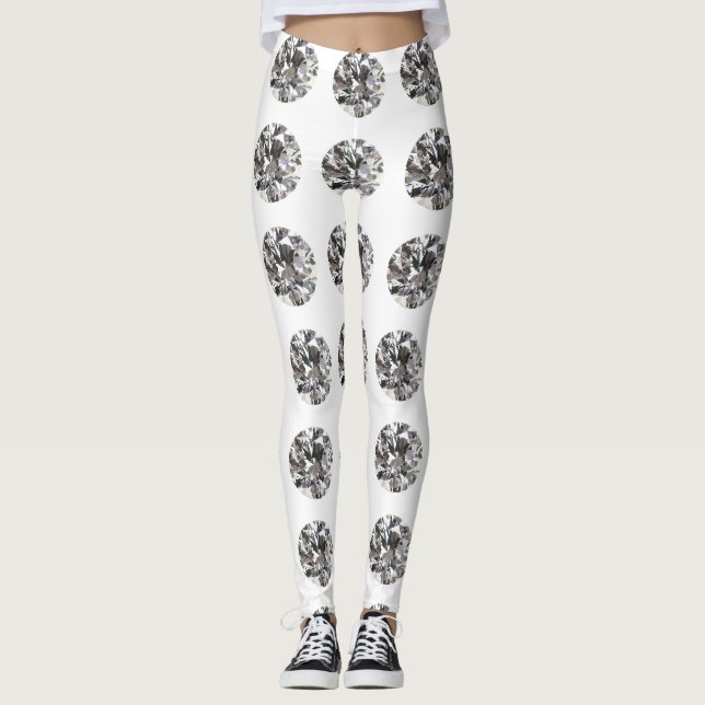 Diamant Pattern Leggings (Vorderseite)
