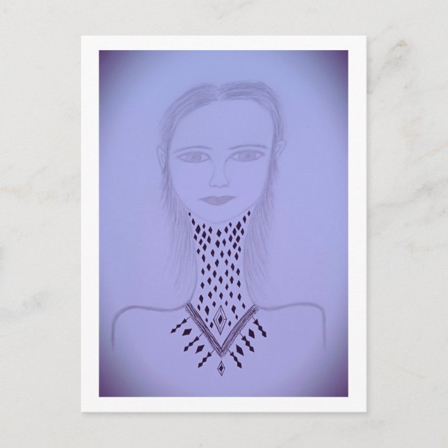 Diamant Postkarte (Vorderseite)