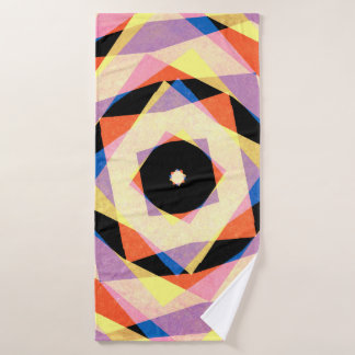 Diamant rayé multicolore formes background jagg