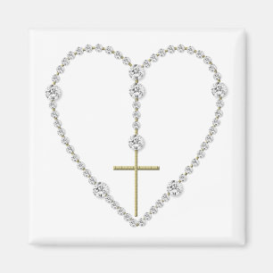 Diamant-Rosenbeet - Hagel Mary voll von Anmut Magnet