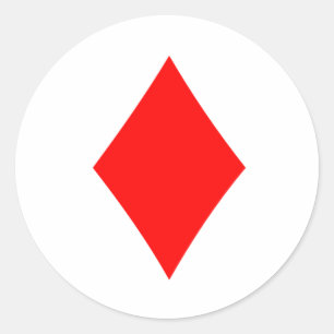 Diamant Runder Aufkleber