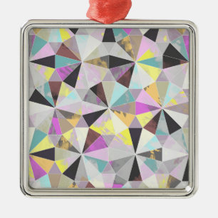 Diamant Silbernes Ornament